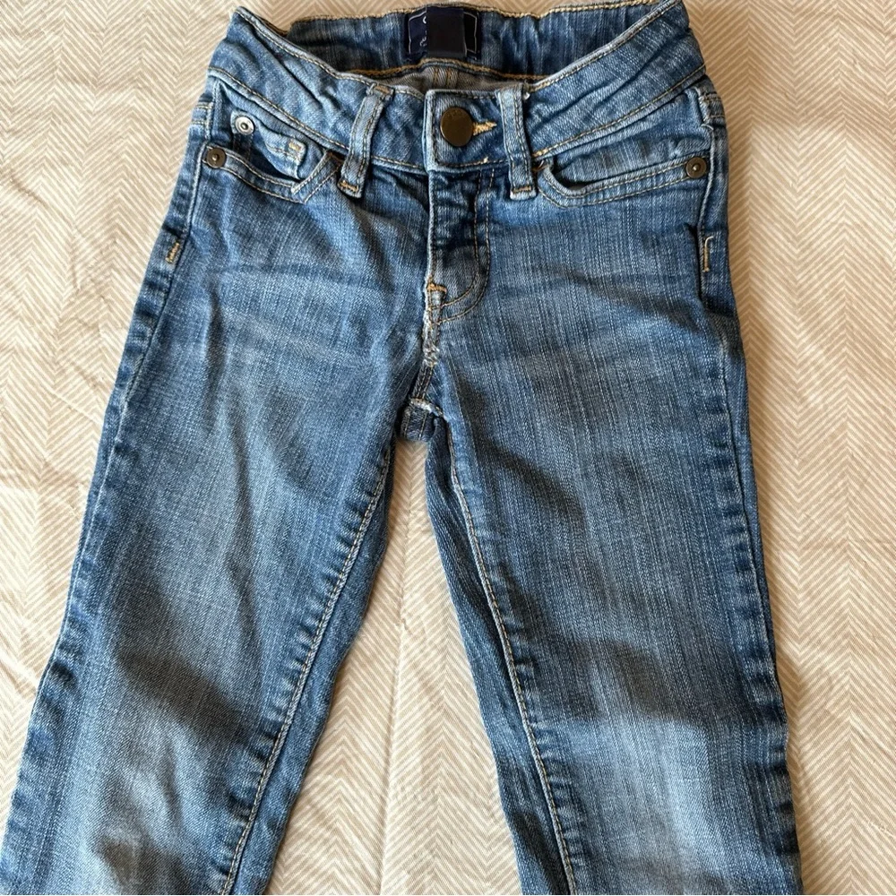 Gap Kids Skinny Fit Jeans sz 5 Slim Adjustable Waist 5‎ Pocket